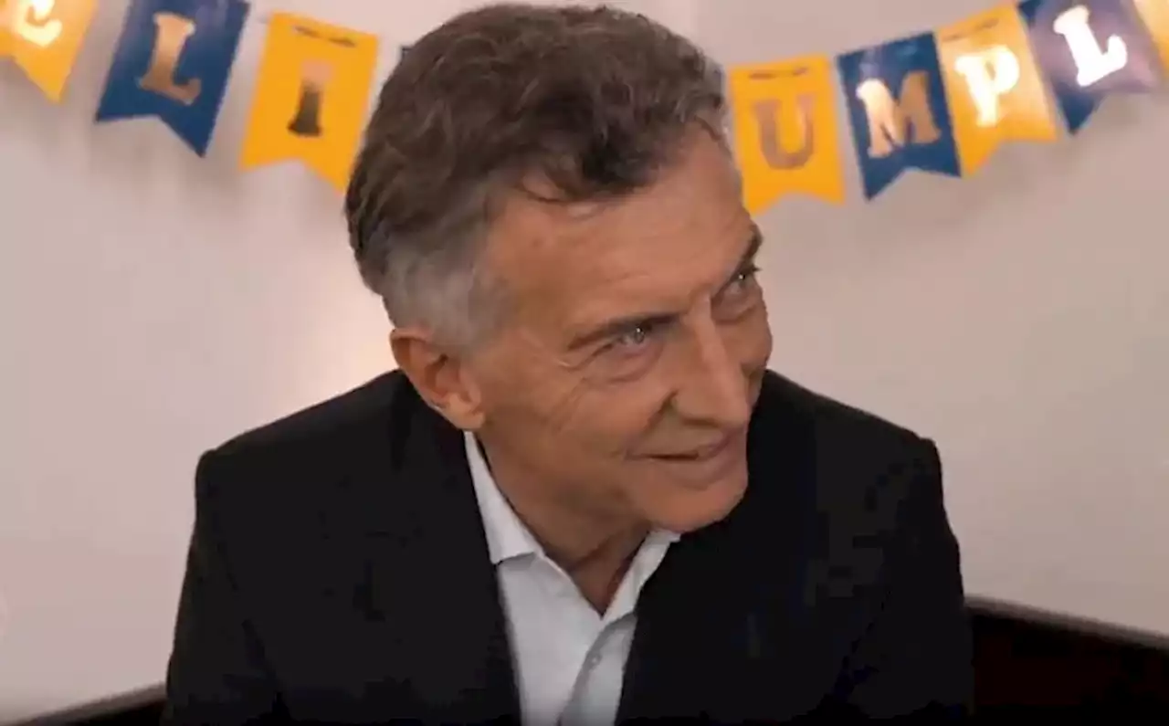 Mauricio Macri se metió de lleno en la política de Boca y participó de un spot de campaña junto con Andrés Ibarra, el candidato opositor