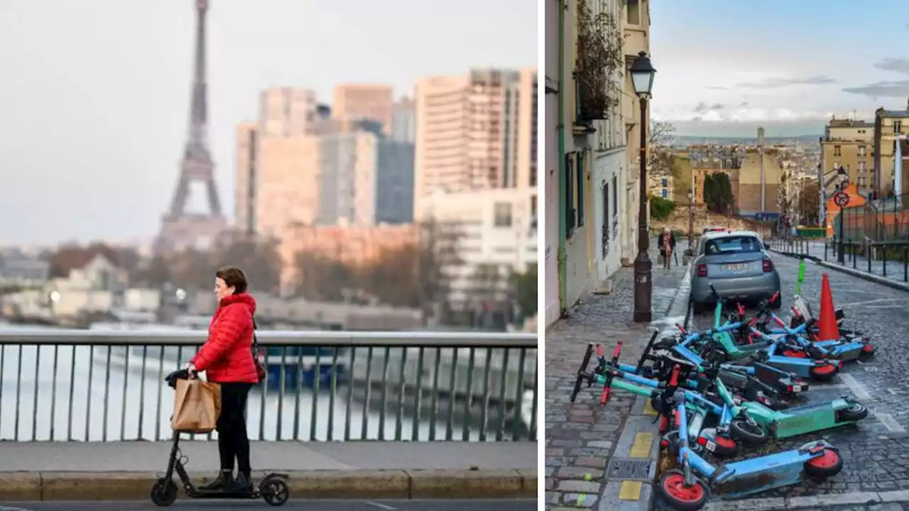 Paris votes to ban e-scooter rentals overwhelmingly, with residents 'scared' and 'made nervous' by the 'nuisance'