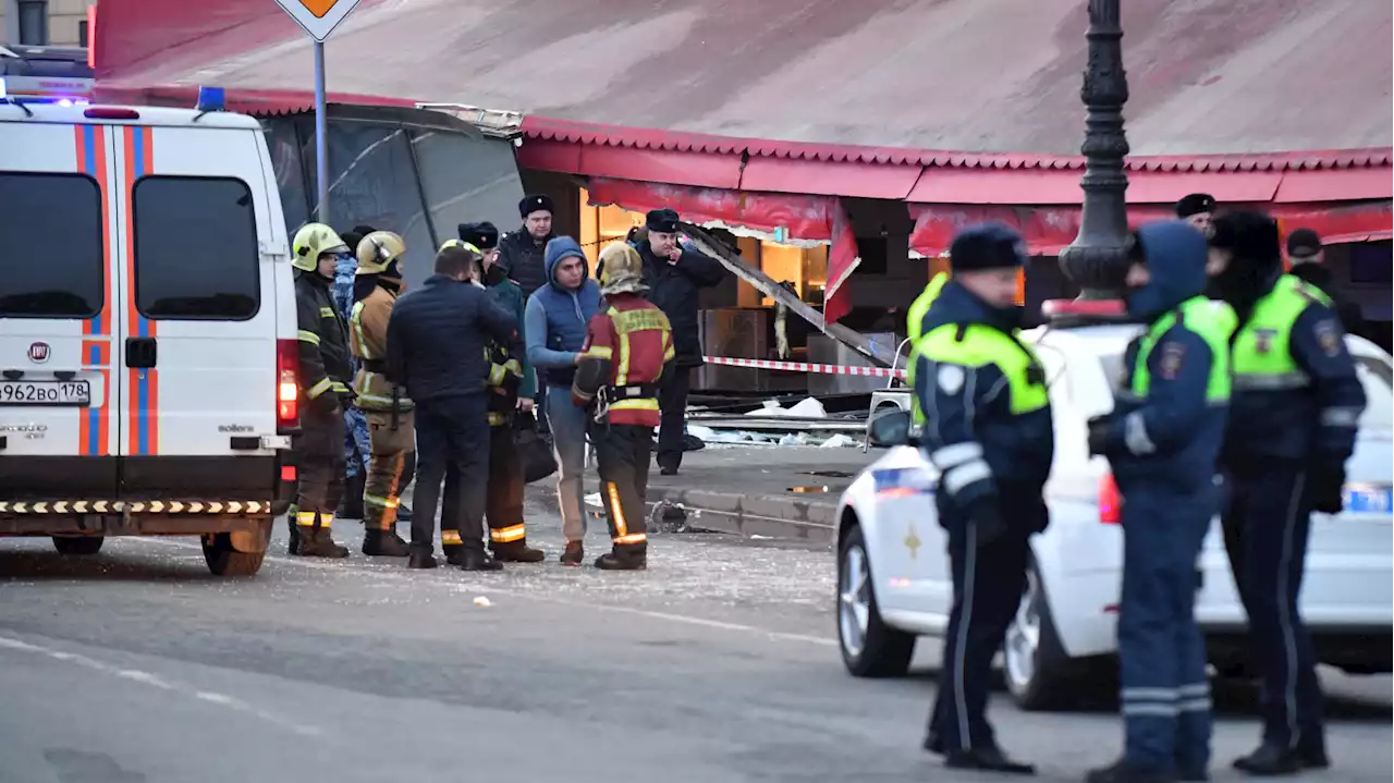 Un célèbre blogueur pro-Poutine tué dans l’explosion d’un café à Saint-Petersbourg