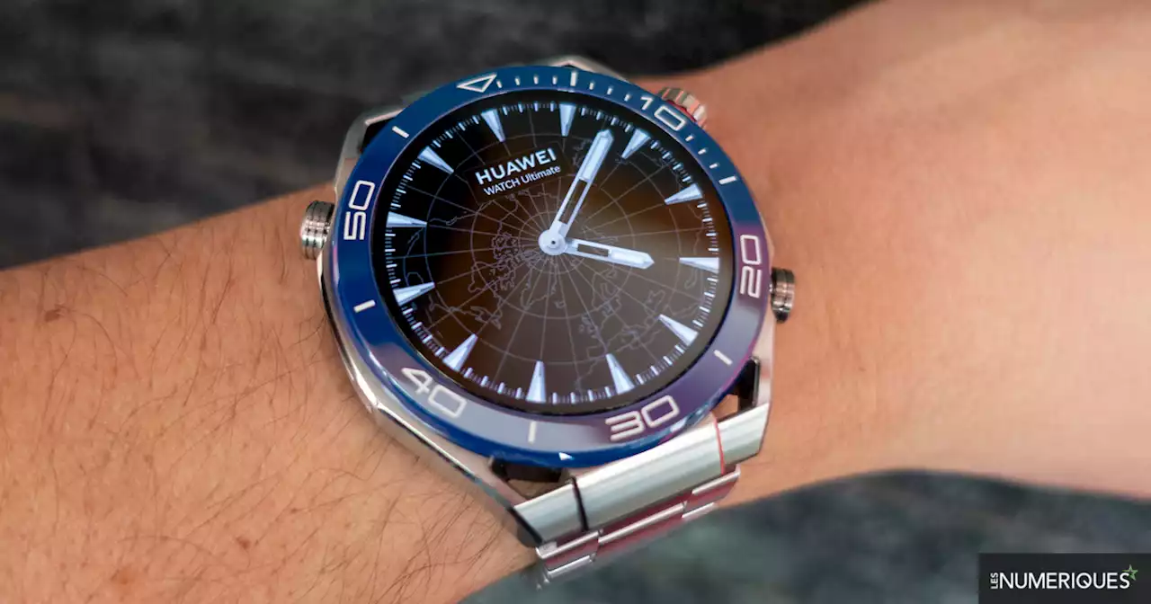 Test Huawei Watch Ultimate : une montre en zirconium qui allie style et sportivité