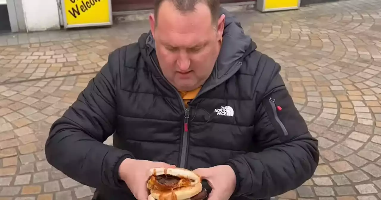 Getting to grips with a Blackpool burger so big it's called the 'King Kong'