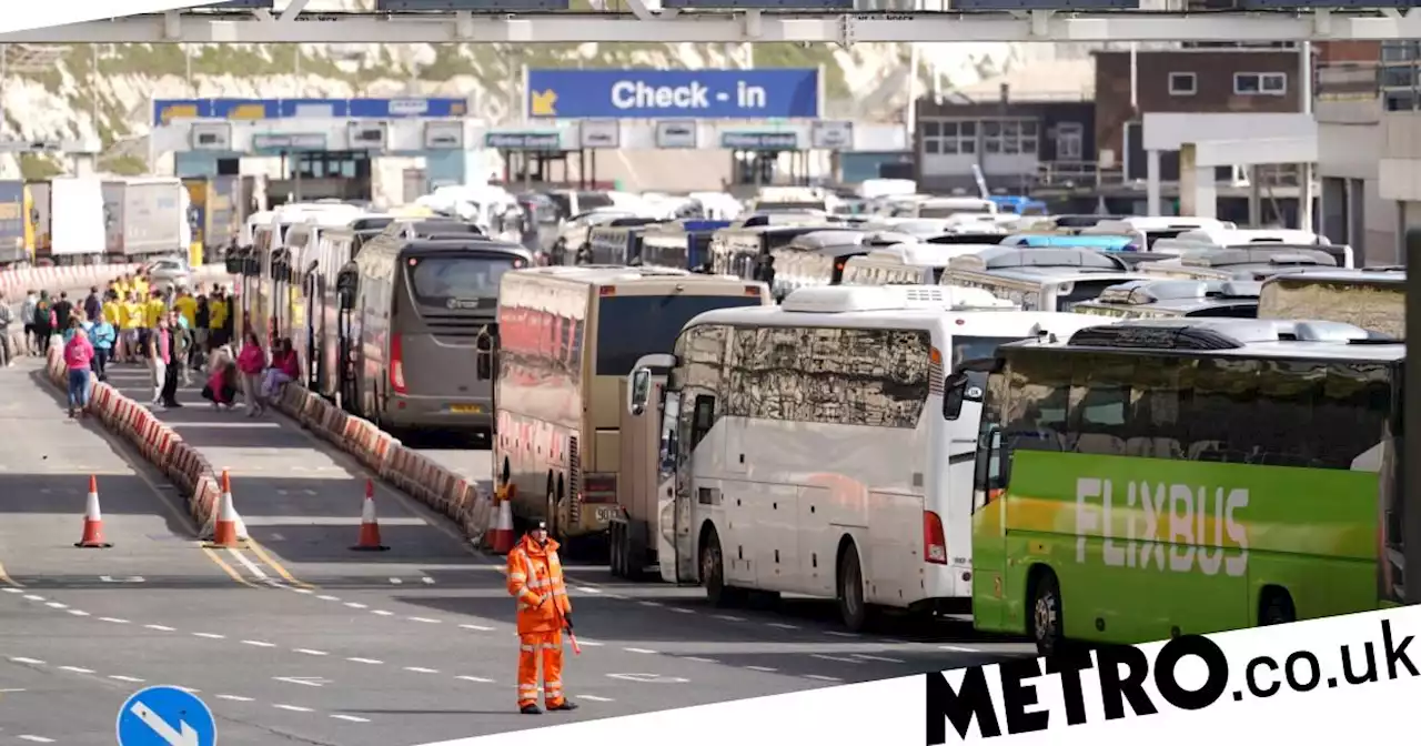 Queues clear at Dover after weekend of Easter holiday traffic chaos