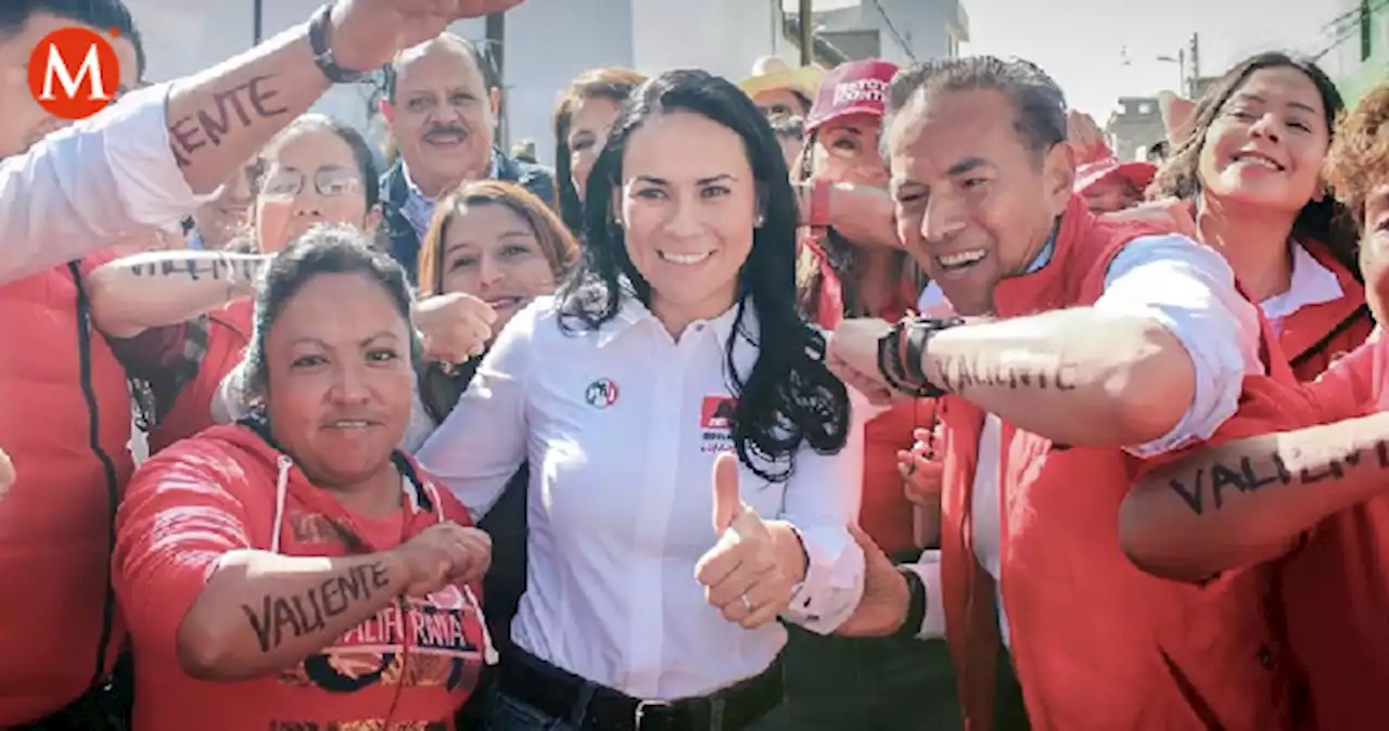 Alejandra Del Moral afirma que Morena no es invencible, Edomex