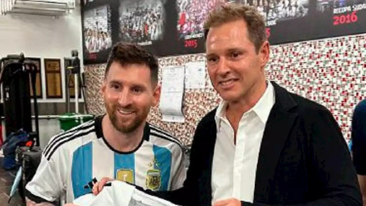 La confesión de Jorge Brito: sueña con Lionel Messi en River