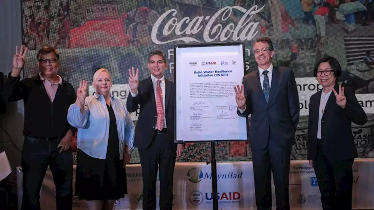 Coca-Cola, USAID teaming up for Iloilo, Negros Occidental watershed rehab