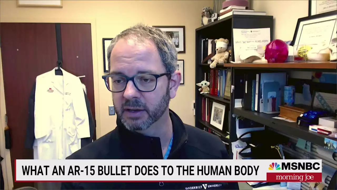 How AR-15 bullets impact the human body