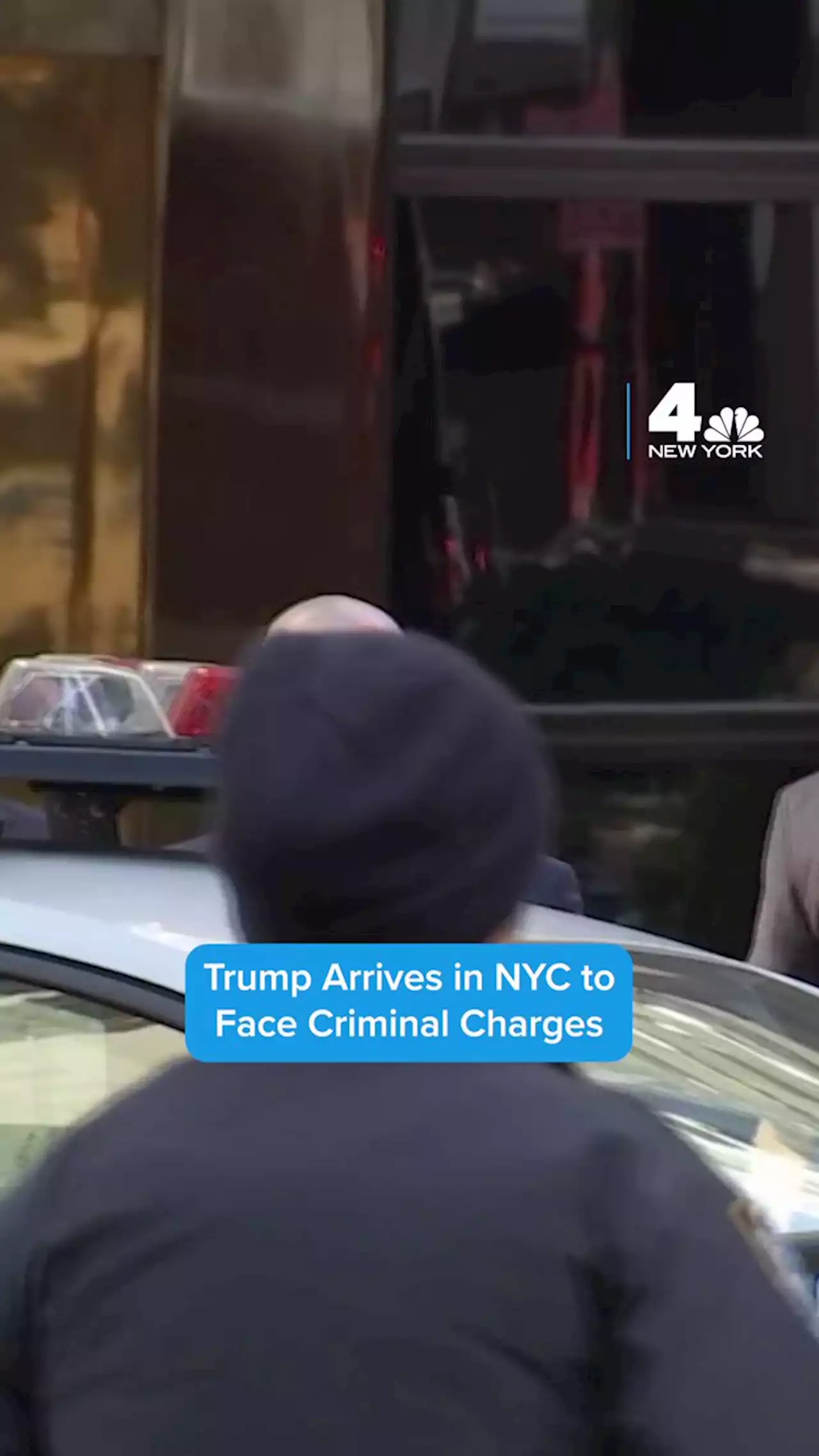 Crowds Mob 5th Avenue Where Trump Awaits Historic Arraignment