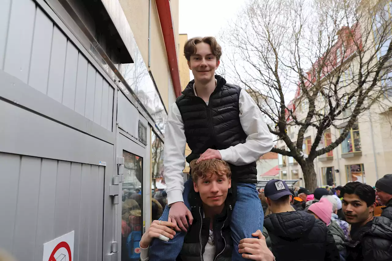 Sebastian och Ludwig fick se kungen: ”Jag blev helt starstruck”