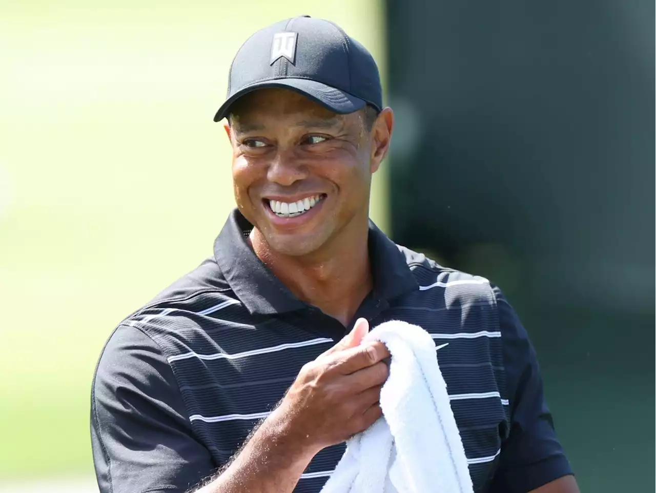 Tiger Woods arrives at Augusta to prepare for Masters