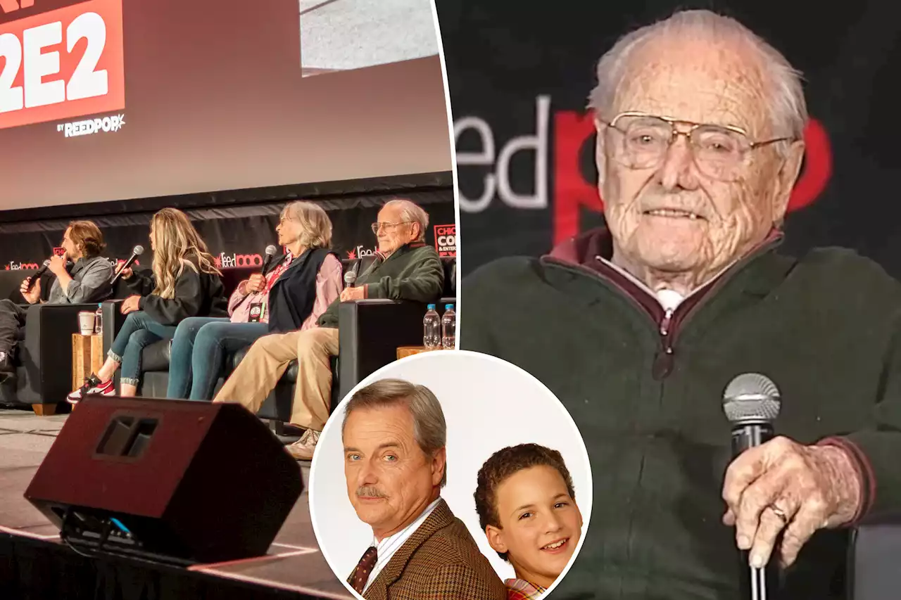 ‘Boy Meets World’ star William Daniels reunites with co-stars for 96th birthday