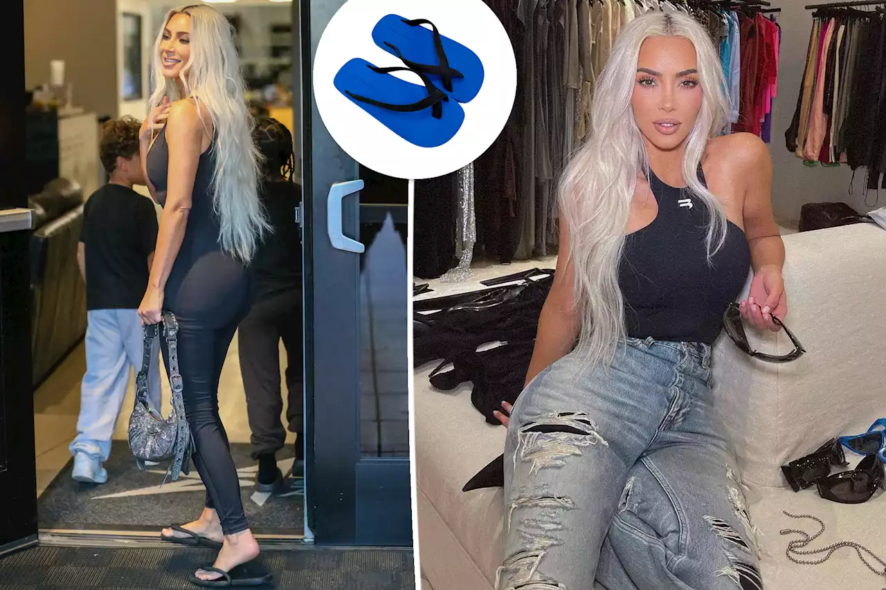 Would you buy Kim Kardashian’s pre-owned flip-flops for $50?