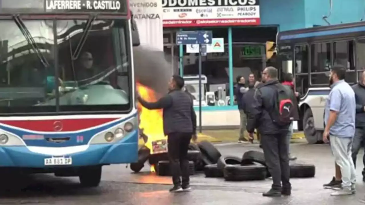 Paro de colectivos en Buenos Aires por el asesinato de un chofer: la información, minuto a minuto | La huelga y las protestas tras el crimen