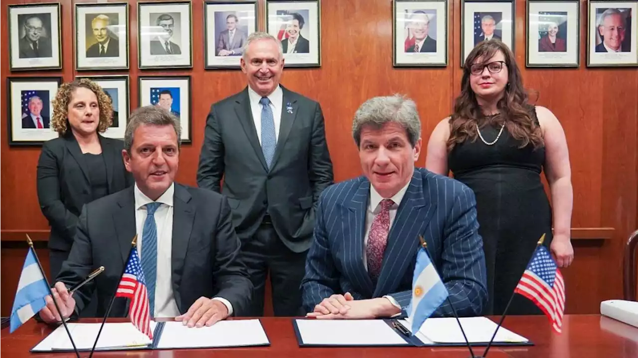 Argentina firma acuerdos en el marco del acuerdo con el Club de París