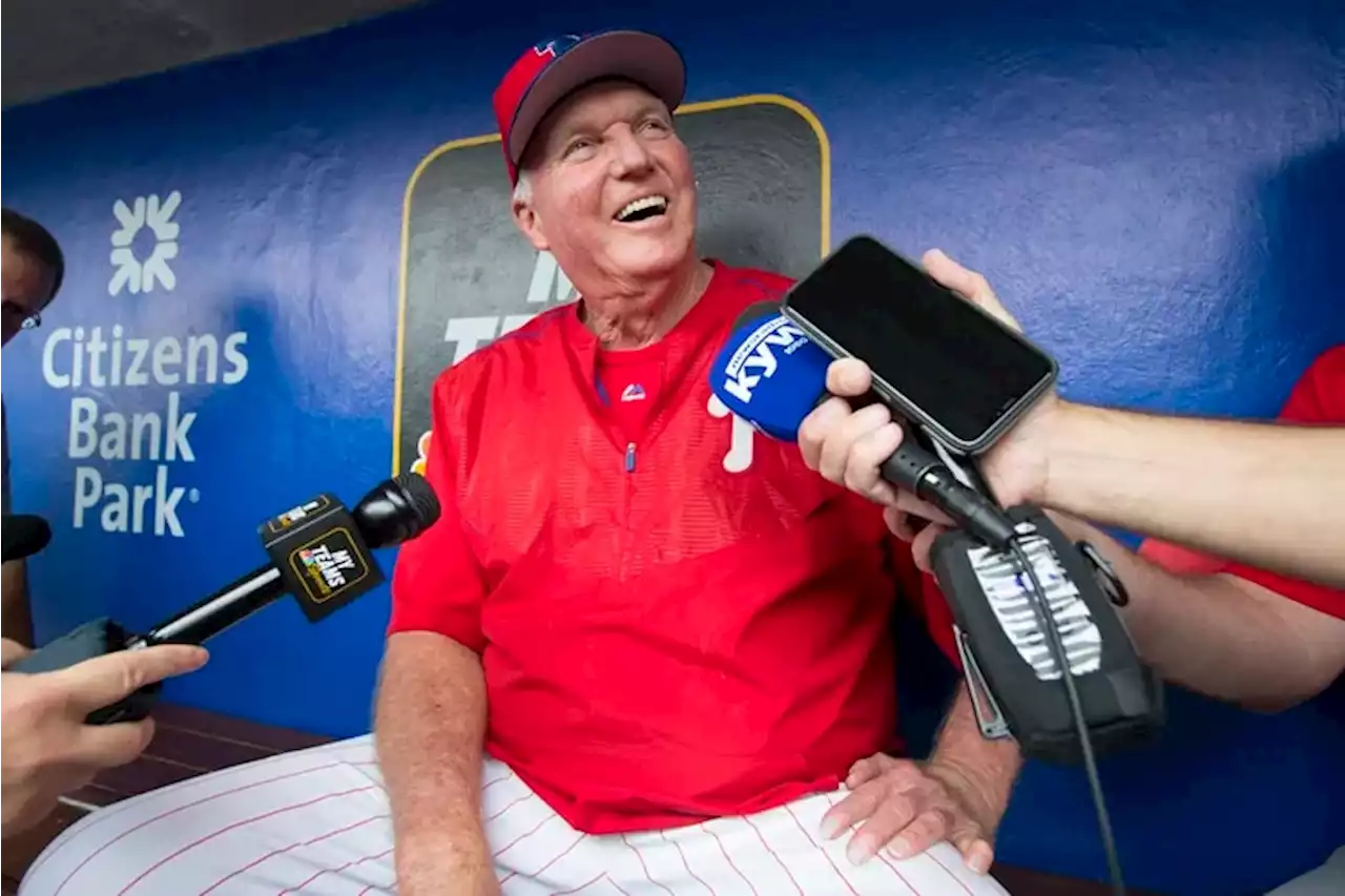 Charlie Manuel steps up to the plate for the 2023 Phillies season with cheesesteaks