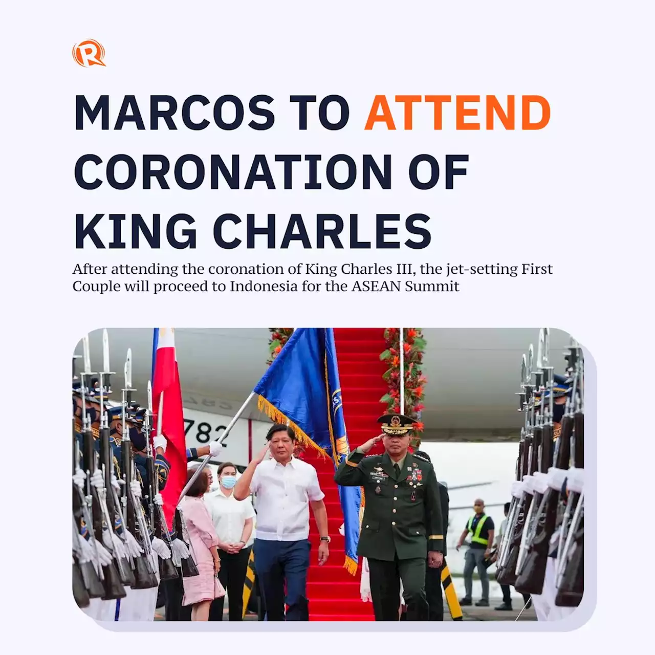 Marcos to attend coronation of King Charles