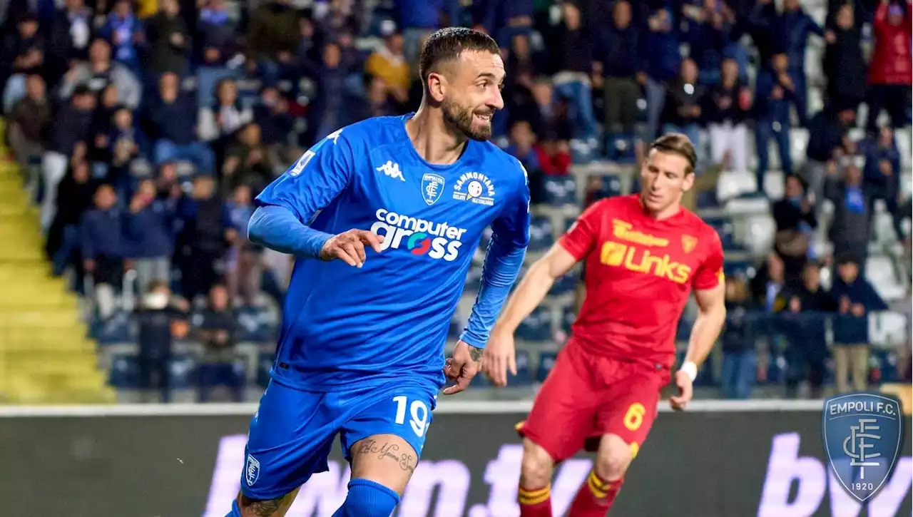 Empoli-Lecce 1-0, Caputo avvicina gli azzurri alla salvezza