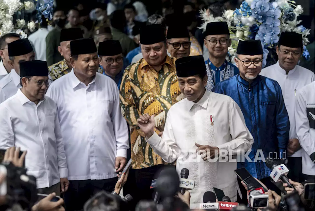 Zulhas: Kehadiran Jokowi Bawa Aura Kemenangan untuk Lima Parpol |Republika Online