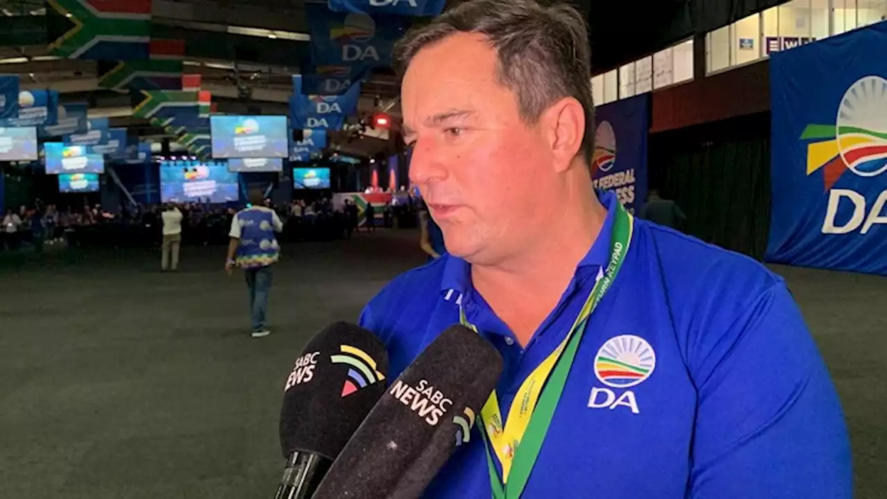 DA's newly-elected leadership reflects diversity: Steenhuisen - SABC News