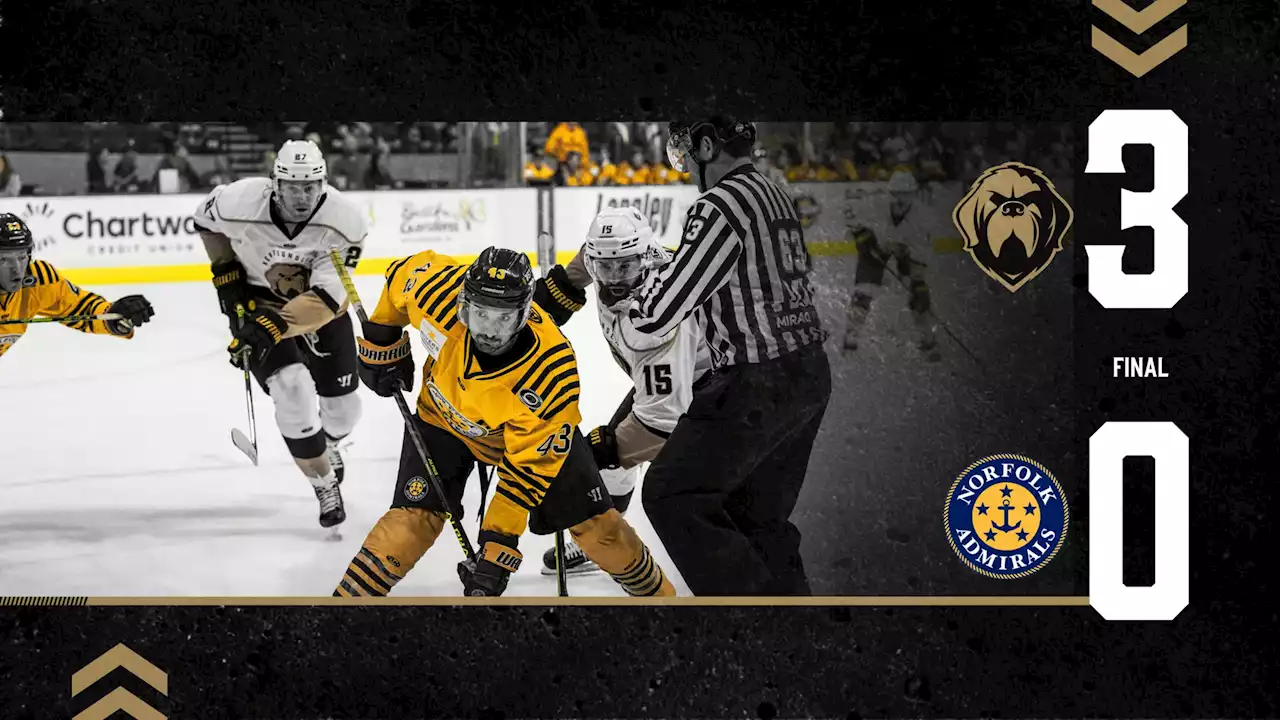 Newfoundland Growlers shutout Admirals 3-0 | SaltWire