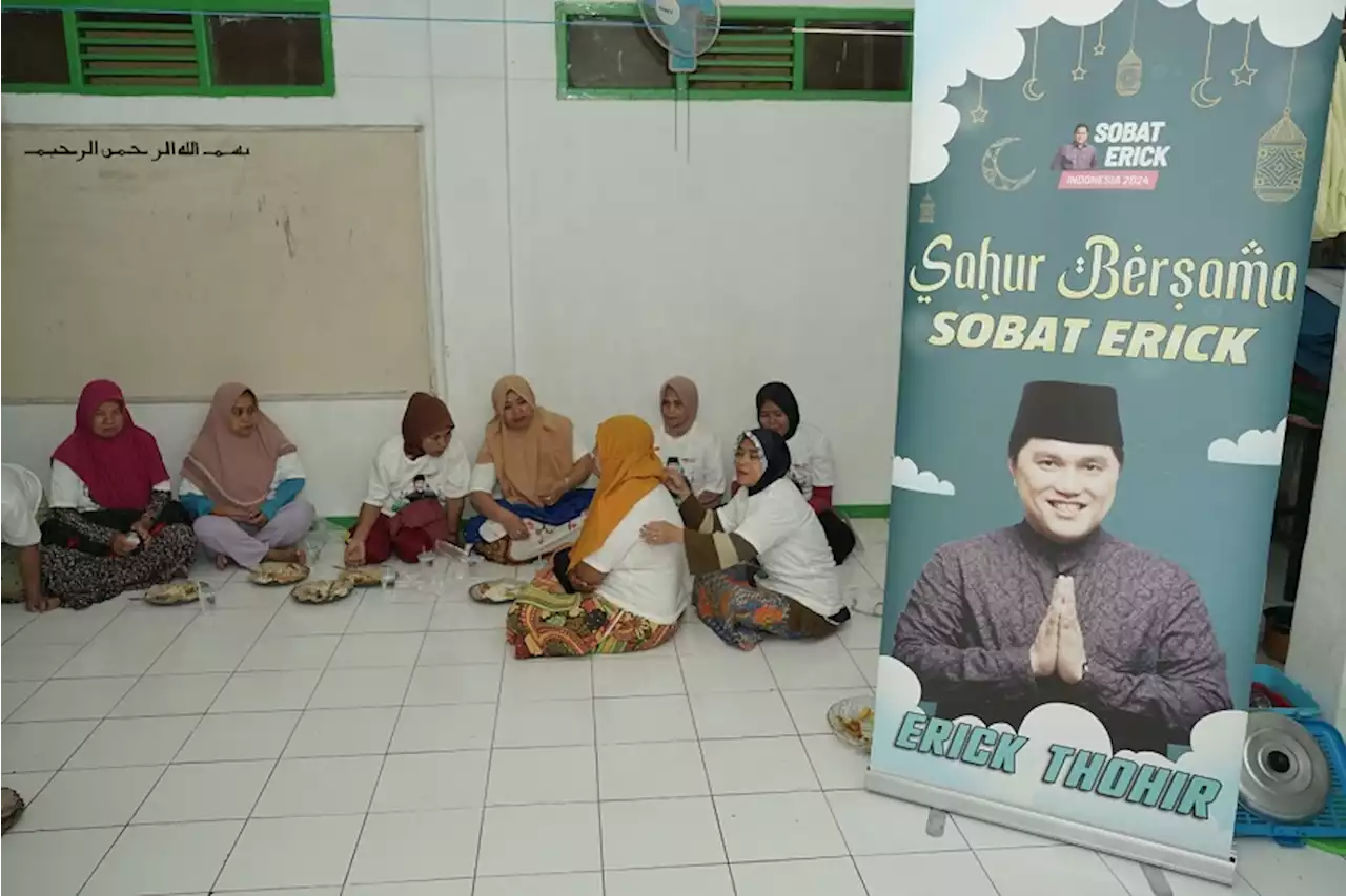 Galang Dukungan, Sobat Erick Gelar Sahur hingga Bukber di Sukabumi