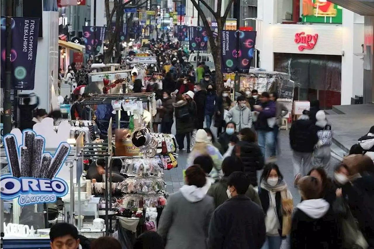 Foreign tourists flock back to South Korea’s Myeong-dong shopping district