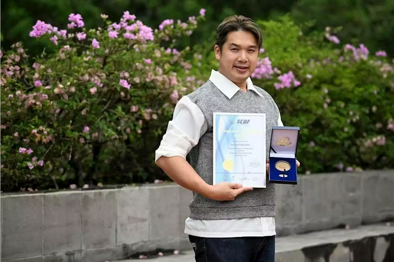 Condo resident gets SCDF award for putting out kitchen fire and evacuating residents