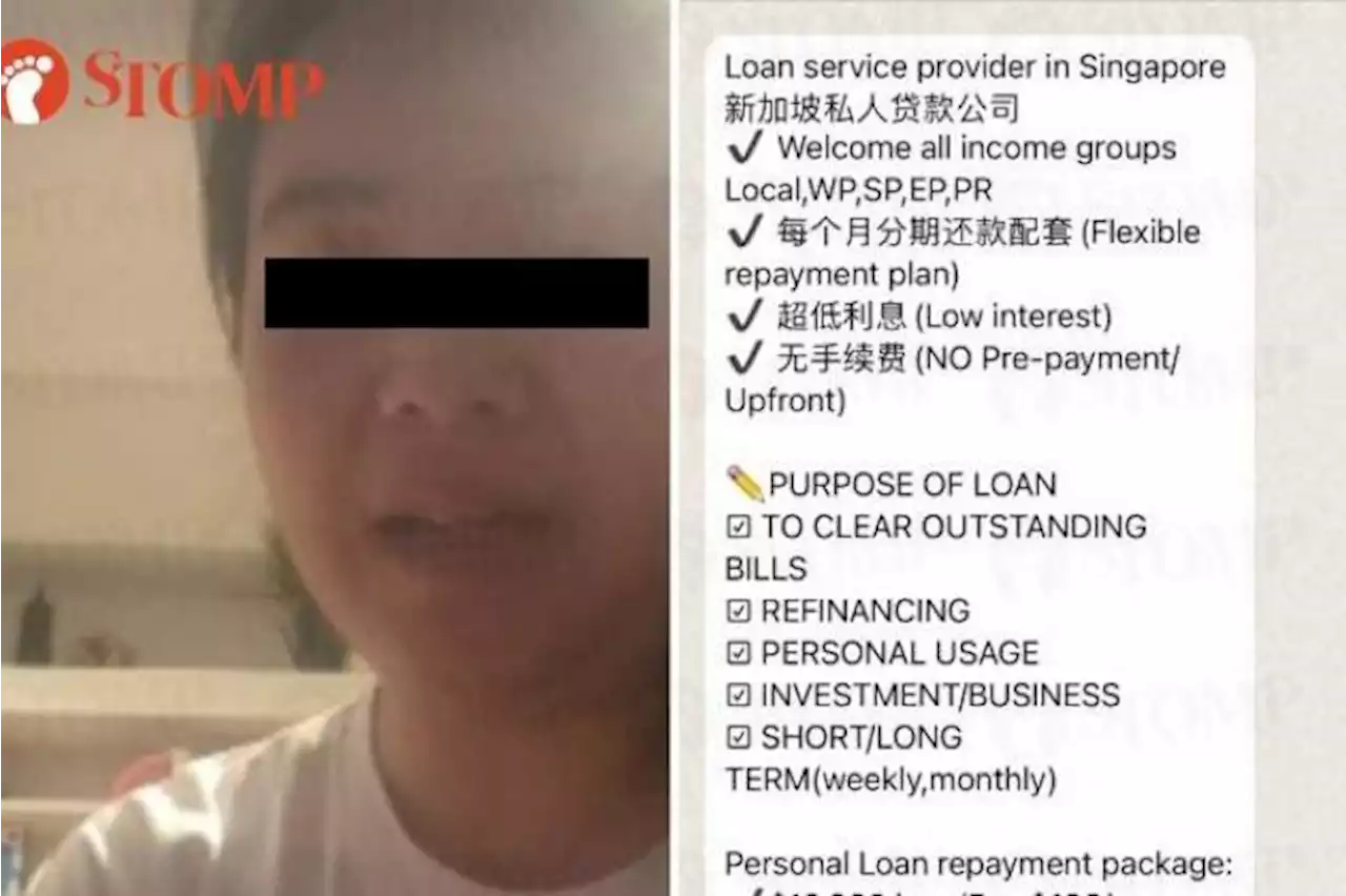 'Ah Boy' transfers $1,000 to woman, wants her to pay back $1,350 after 5 days