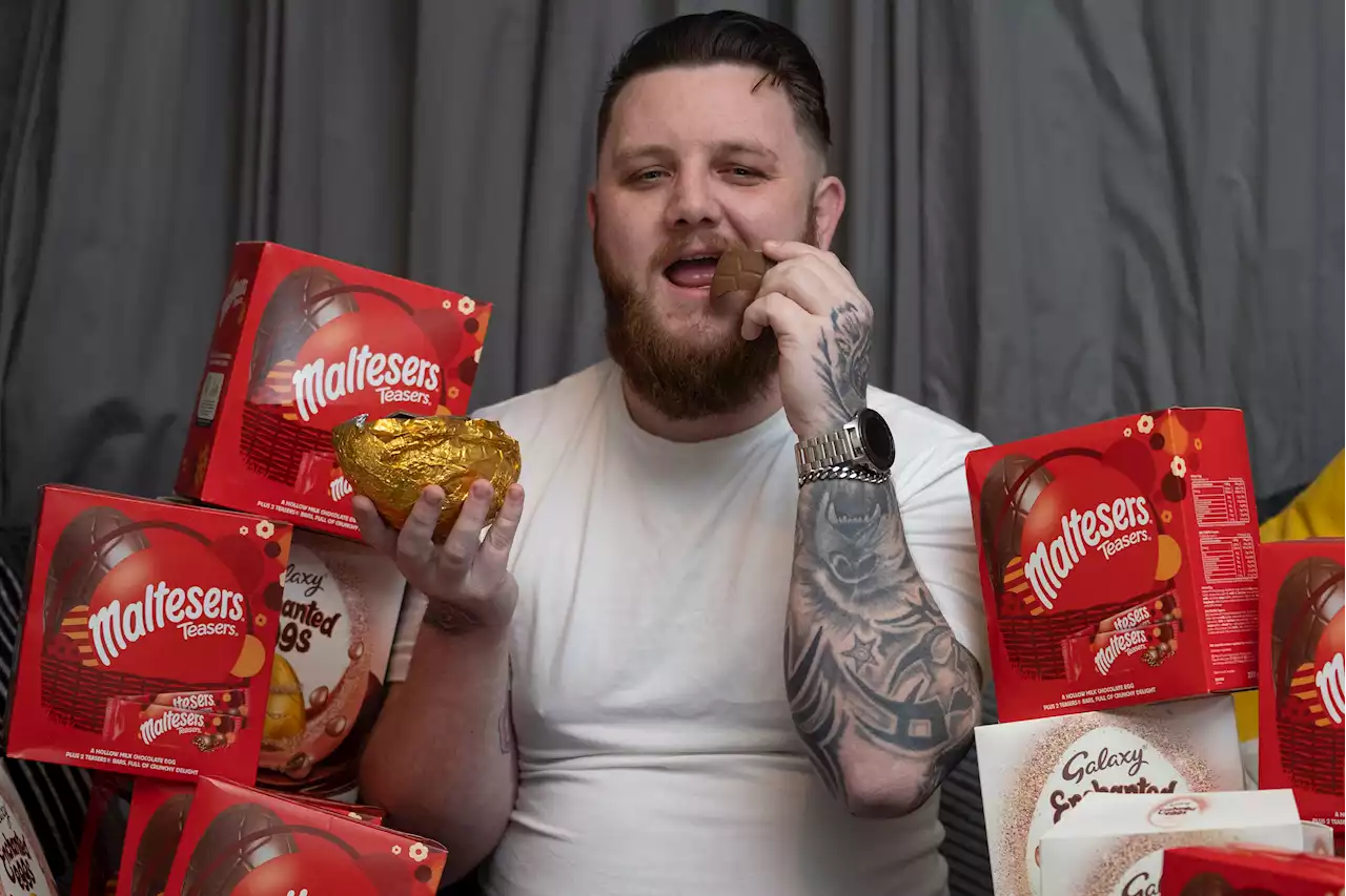 I'm forced to live on Easter eggs - I've eaten 200 this year