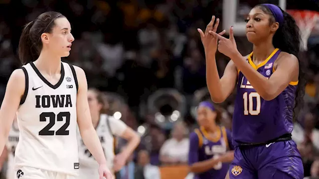 LSU Hoop Star Angel Reese Defends Taunting Caitlin Clark In NCAA Title ...