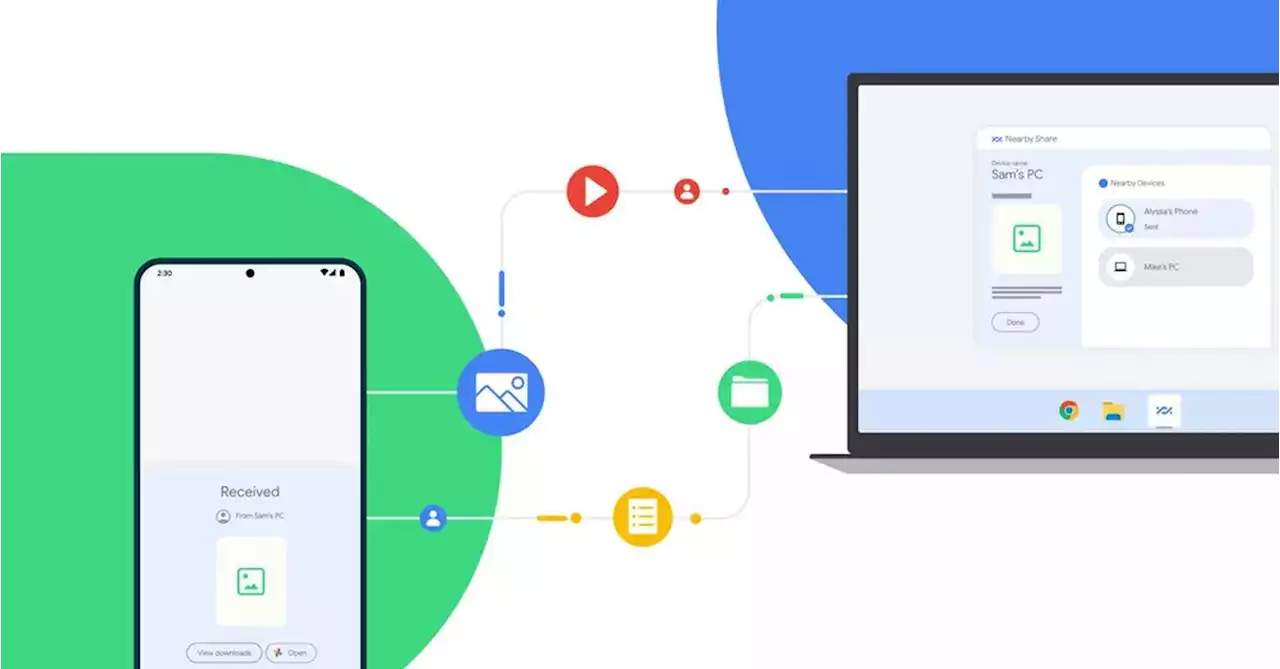 Google’s Nearby Share arrives on Windows to let you transfer files between PC and Android