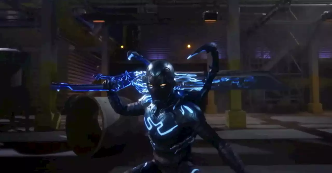 The Blue Beetle busts out a Buster Sword in first trailer