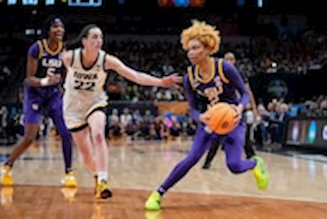 March Madness live updates: LSU claims first women’s national title with win over Iowa