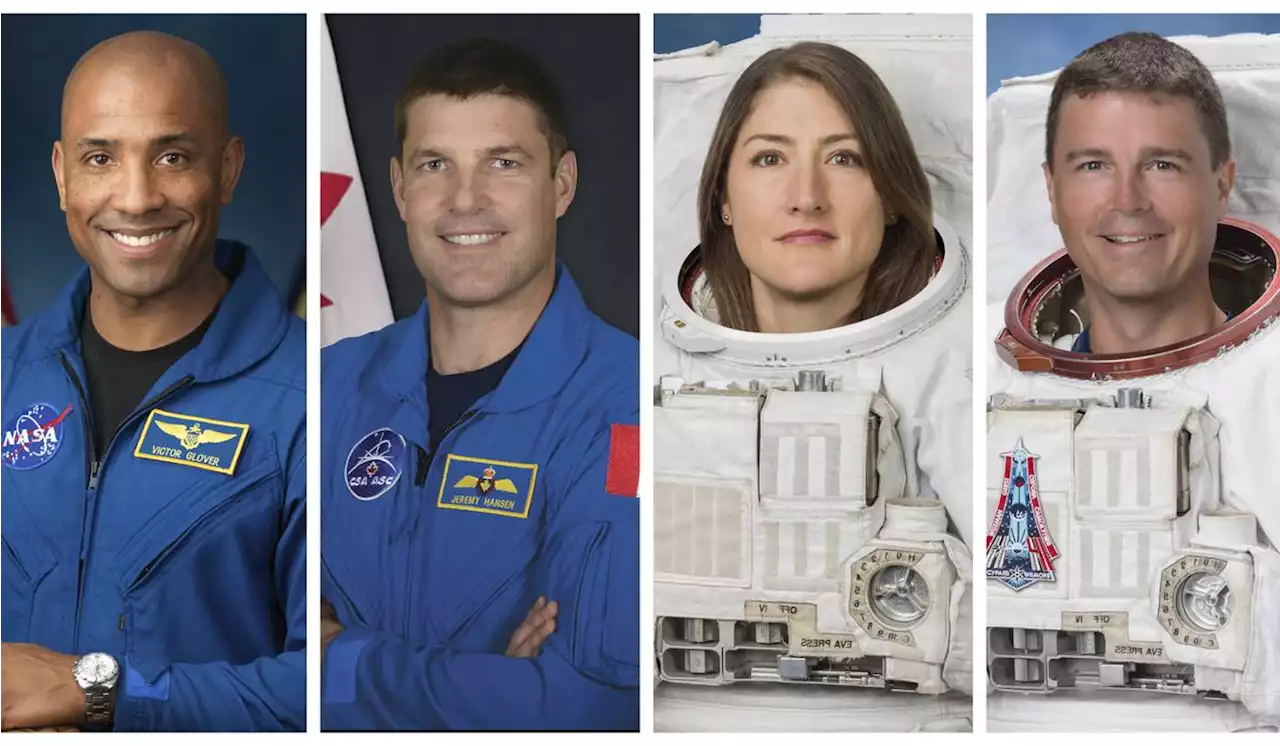 NASA’s 1st moon crew in 50 years includes 1 woman, 3 men