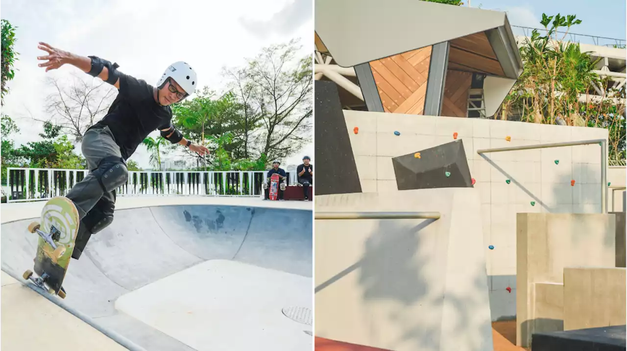 Singapore's largest outdoor skate park opens at Lakeside Garden