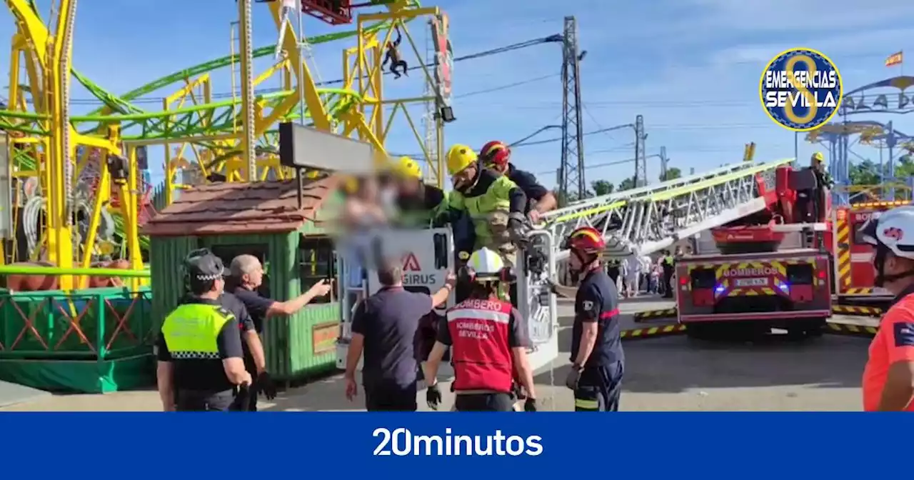 Fin de semana accidentado en las atracciones de feria en España: cuatro percances y más de 30 afectados