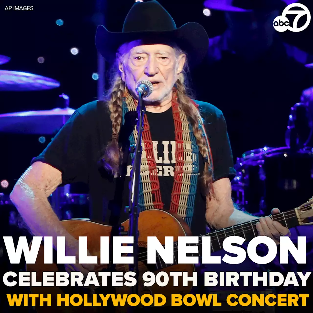 Willie Nelson celebrating 90th birthday with 2-day concert event at Hollywood Bowl