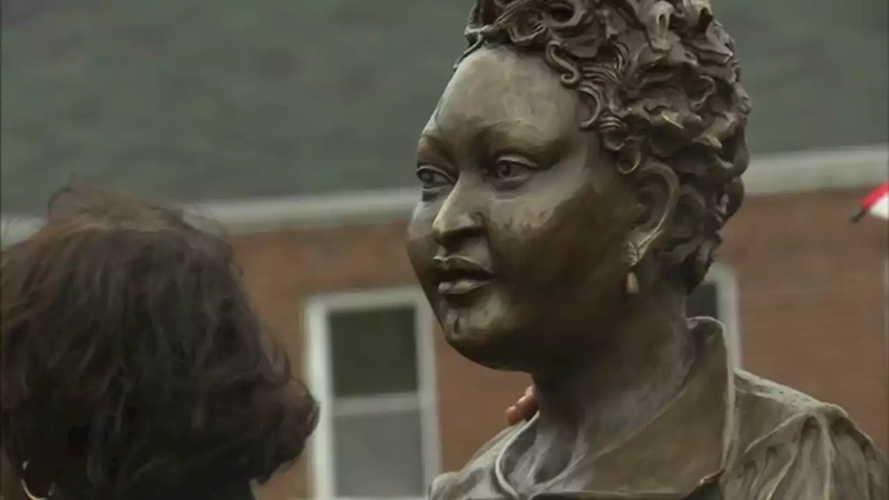 Mamie Till-Mobley sculpture, memorial for son Emmett unveiled at Summit high school she attended