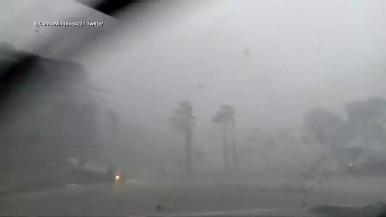 Florida tornado flips cars, damages homes in coastal city