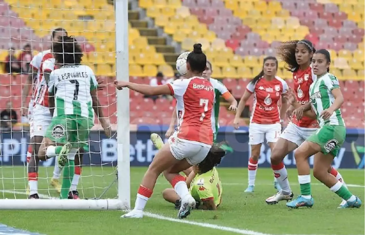 Santa Fe, Junior y Cortuluá ganaron en la fecha 13 de la Liga Femenina