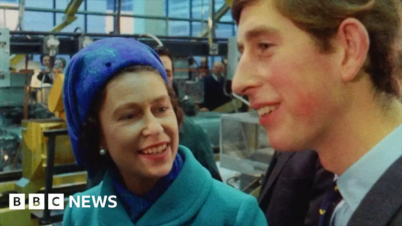 Unseen archive released of a young Prince Charles