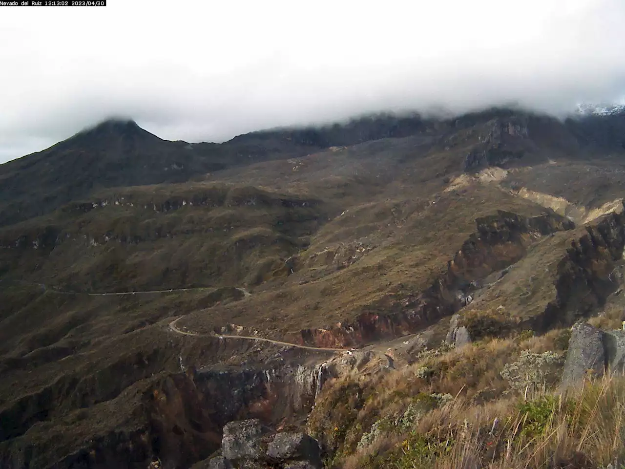 Familias se resisten a evacuar en zonas de influencia del Nevado del Ruiz en el Tolima