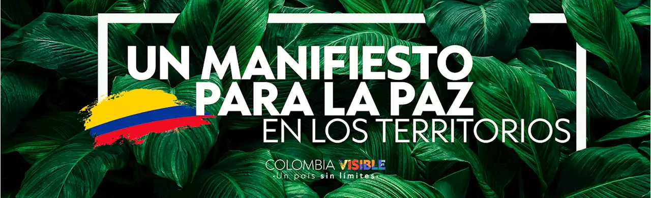 Un manifiesto para la paz en los territorios - Colombia Visible