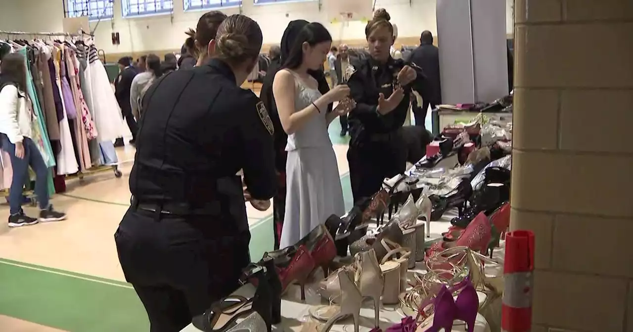 3rd annual prom dress, suit giveaway held at Queens high school