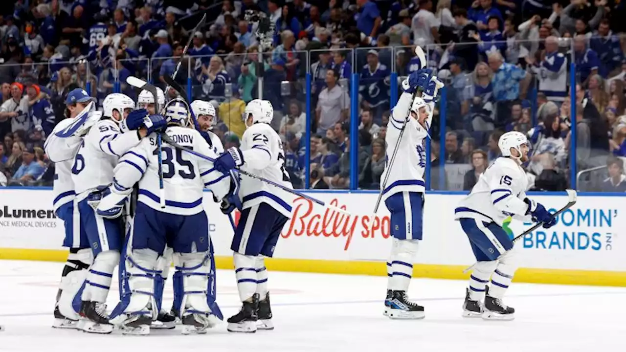 Toronto Maple Leafs win first NHL playoff series since 2004 | CNN