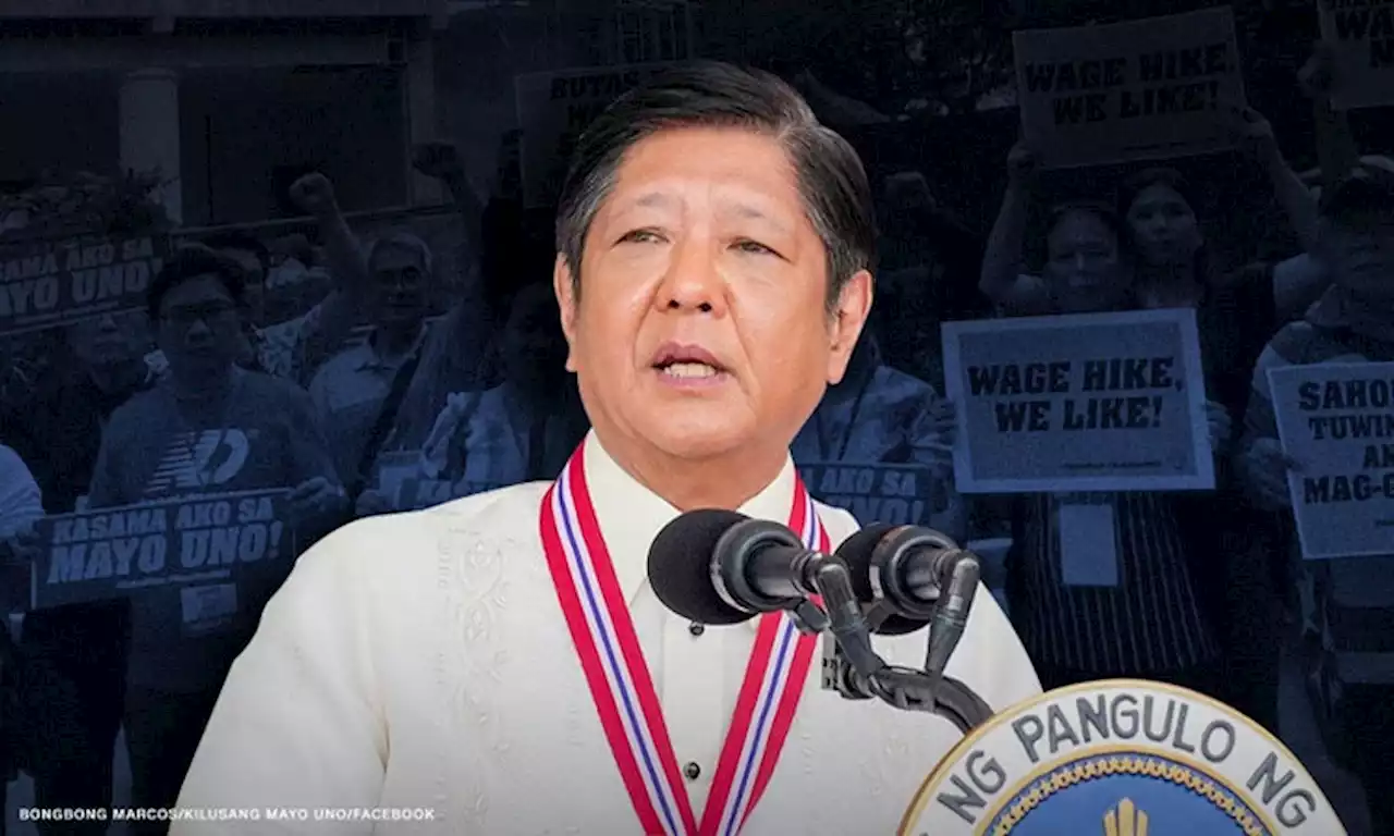 No mention of wage hike in Marcos' first Labor Day speech