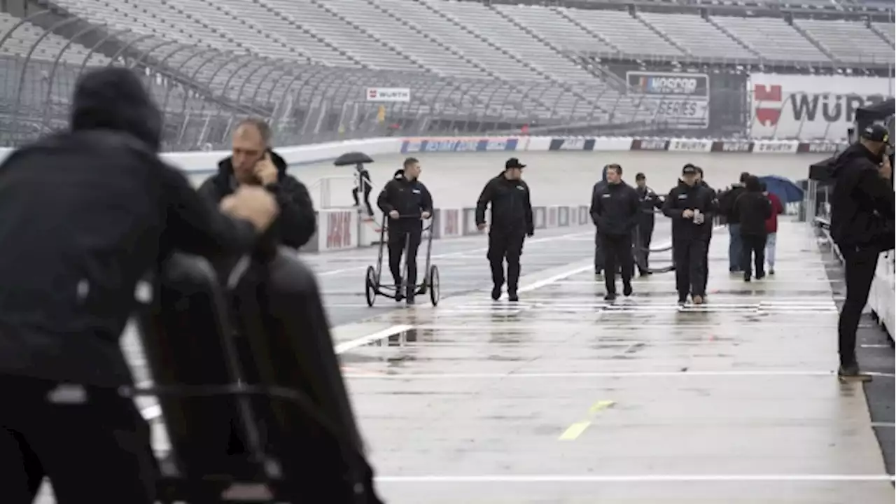 NASCAR Cup Series race at Dover rained out, moved to Monday