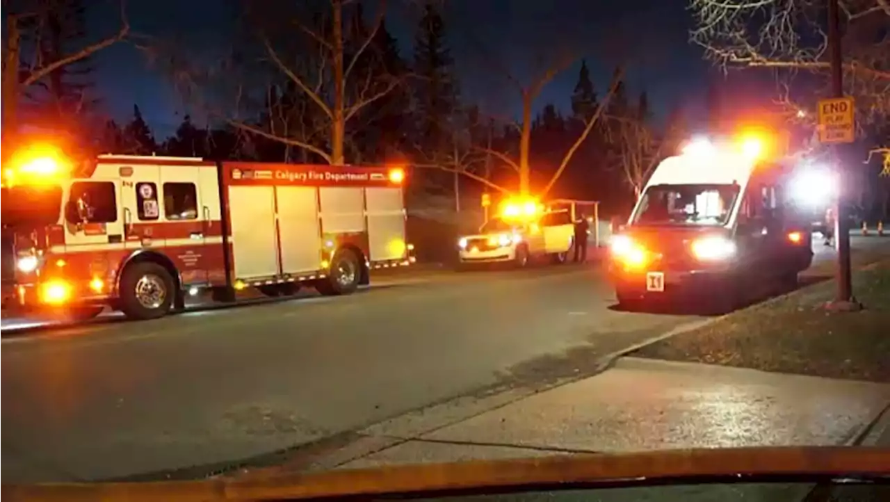 Multiple home fires hit northwest Calgary Saturday night