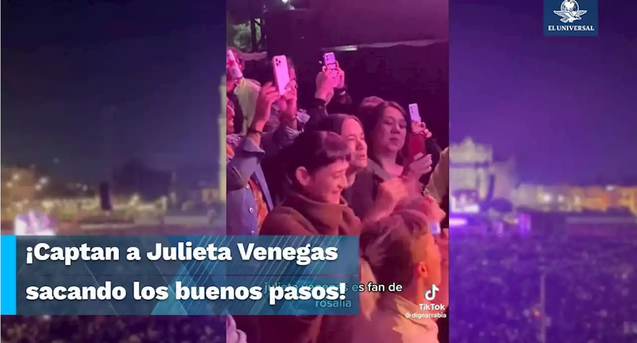 Julieta Venegas baila al ritmo de “Despechá” y se declara fan de Rosalía | El Universal