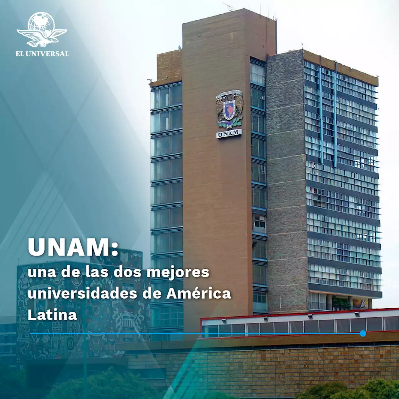 Colocan a la UNAM como una de las dos mejores universidades de América Latina