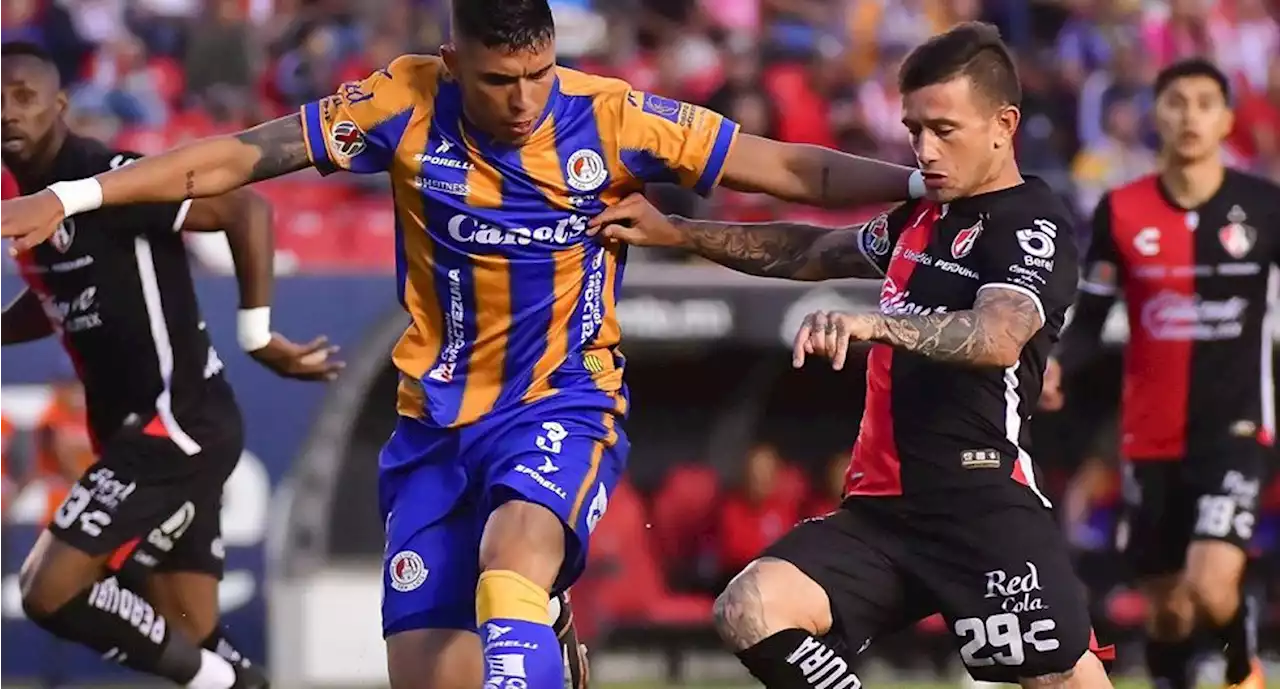 Liga MX: ¡San Luis y Atlas no se hacen daño! Igualan a cero en el Alfonso Lastras